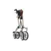Ihopfälld Lets Go Out Rollator i färgen vit