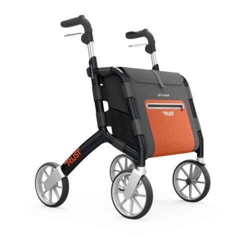 Lets Shop Rollator Svart