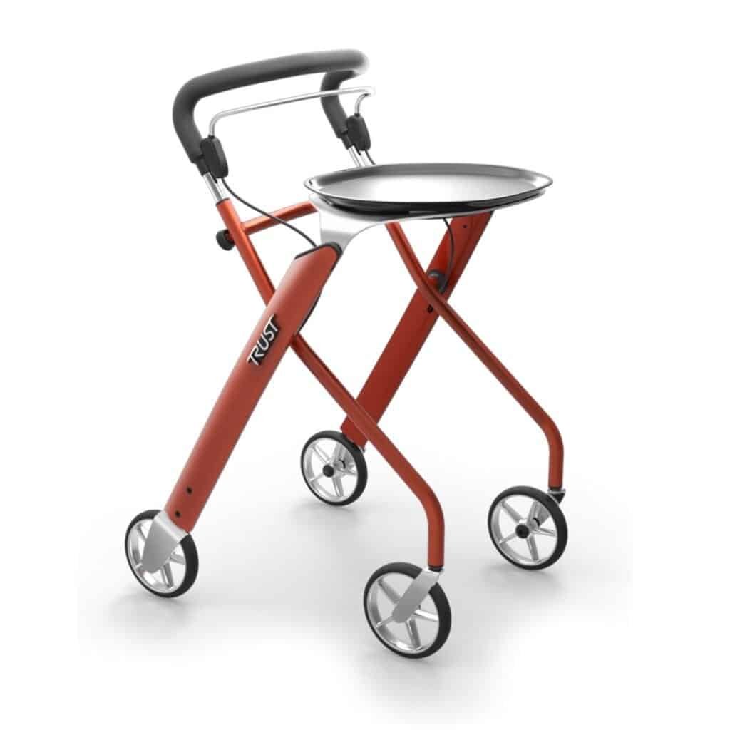 Let's Dream Rollator i färgen orange