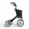 Svart Lets Go Out Rollator från Trust Care Trust Care Lets Go Out rollator i svart färg från Trust Care med stora hjul och ergonomiska handtag.