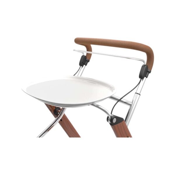 Vit bricka rollator