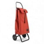 Rolser 2L MF Shoppingvagn – Kopparröd Rolser 2L MF shoppingvagn i kopparrött – lätt hopfällbar dramaten med stora hjul och 43 liters väska.