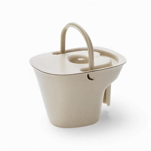 Pottinsats med lock Pottinsats med lock till Let’s Help Me kommod för fristående och hygienisk användning.