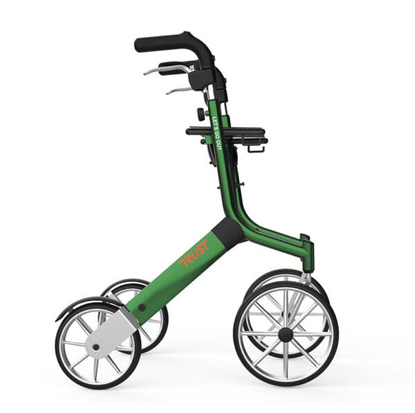 Trust Care Let’s Go Out rollator i grön färg